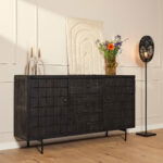 Dressoir Brandy Black | 160 cm - Starfurn - STF-1506