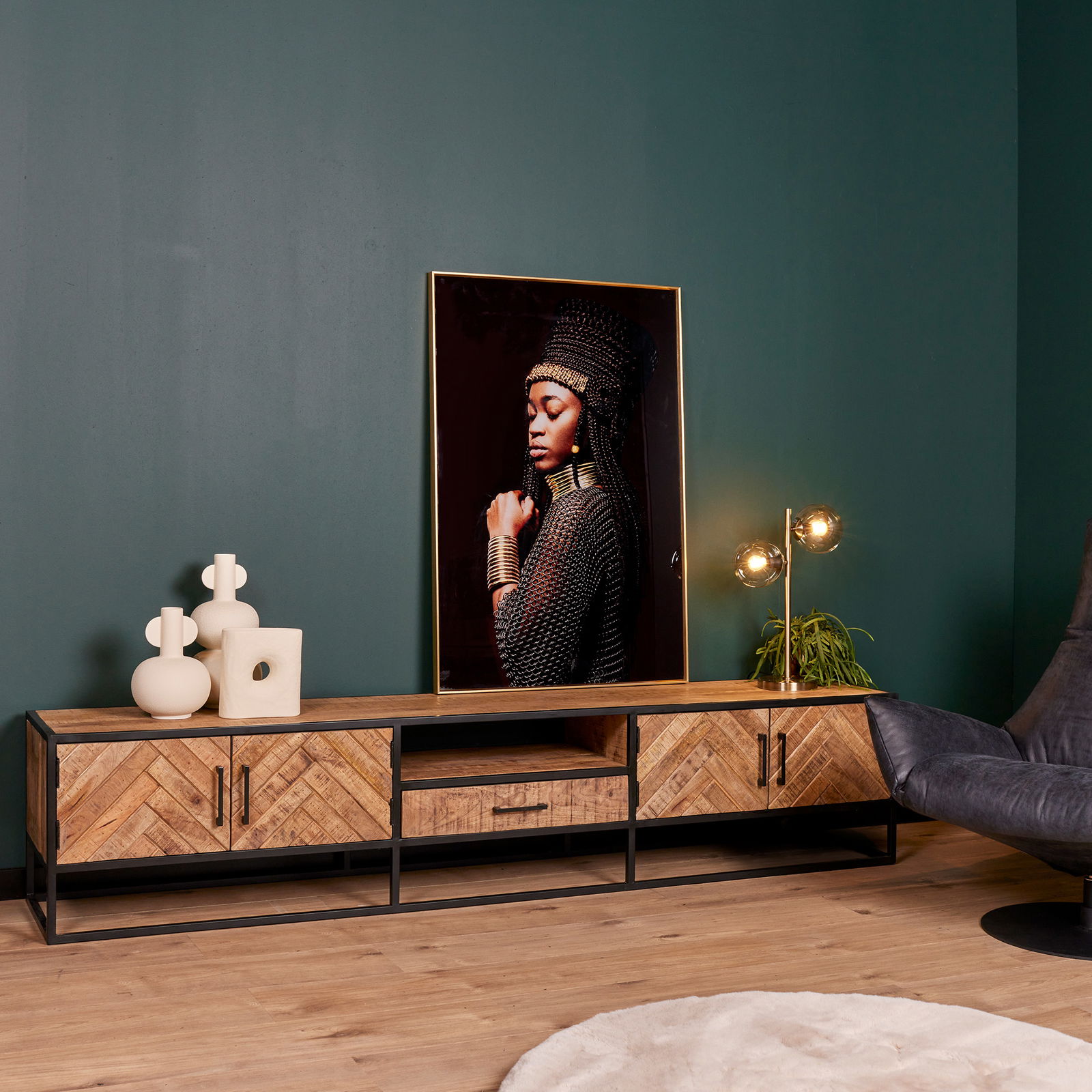 Tv meubel Arlington | 240 cm - Starfurn - STF-9017
