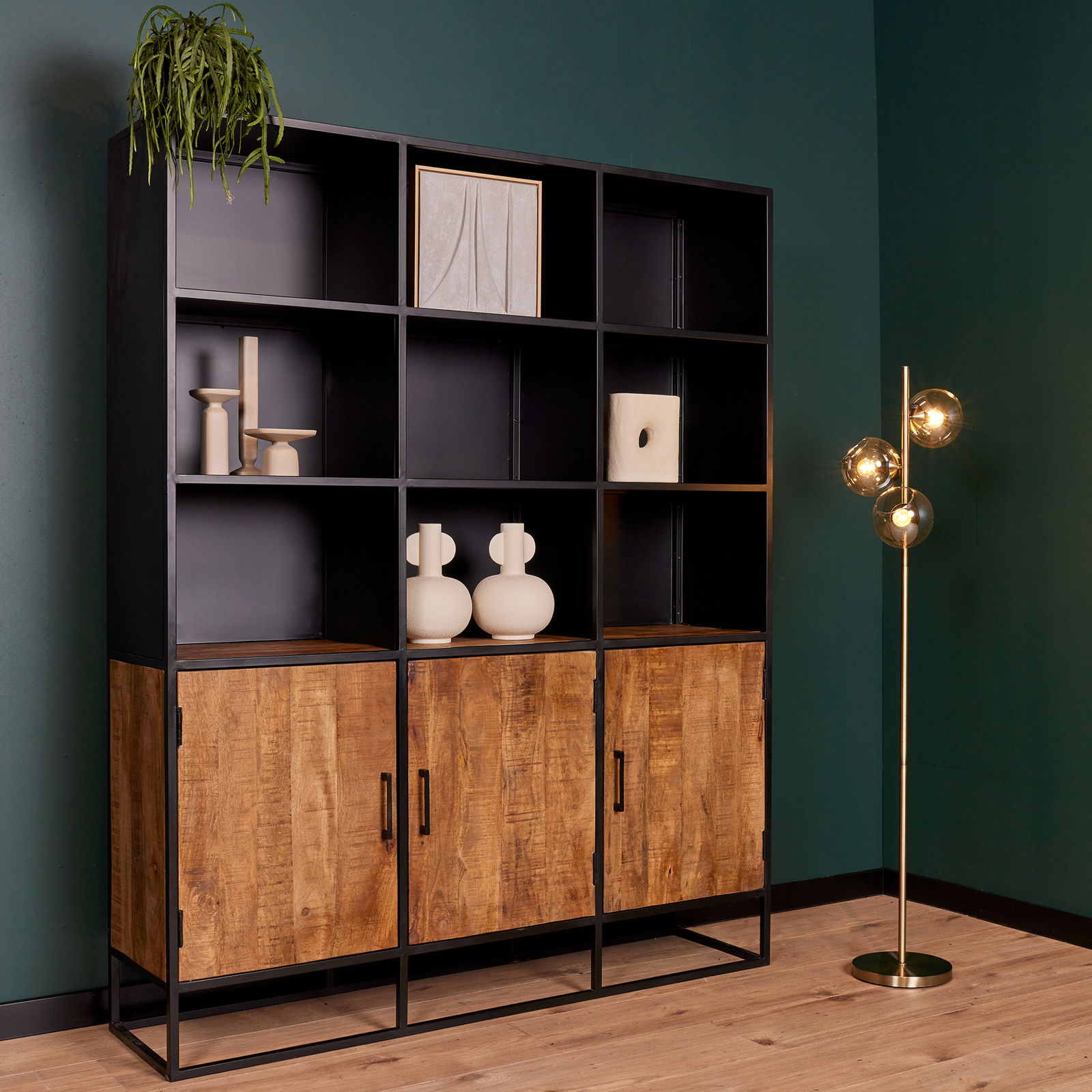 Boekenkast Oakland XXL | 160 cm - Starfurn - STF-9502
